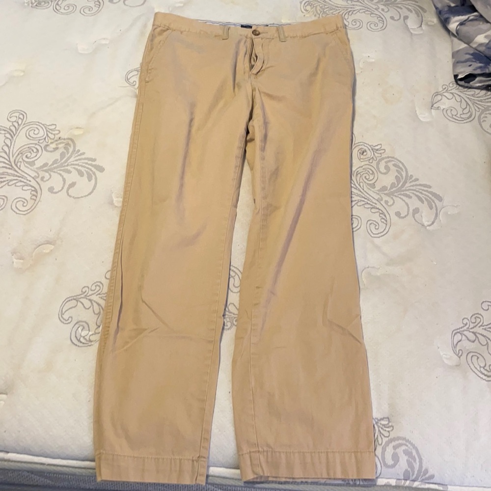 Khaki chinos 34L 32W